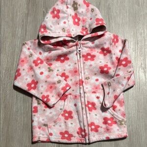 4/$20 George Floral Pink Hooded Kids Jacket 2T
